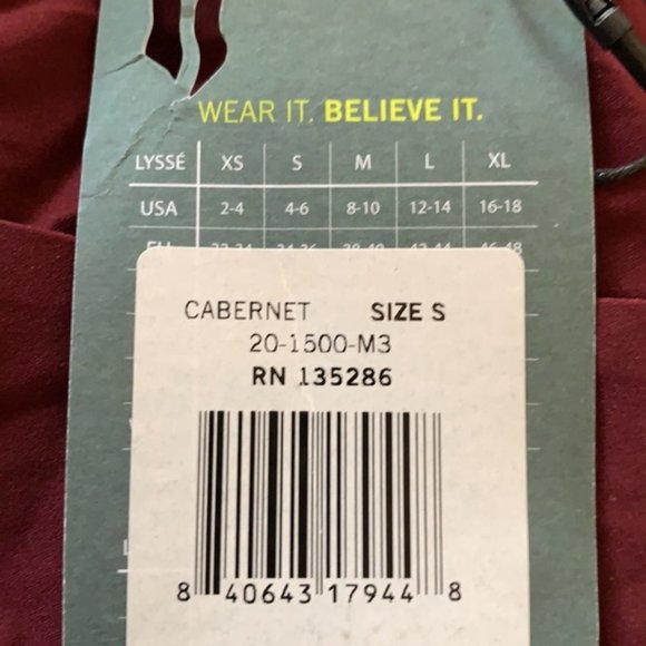 NEW W Tags Lyssee Gorgeous Comfy Tank Top V Neck - Picture 5 of 6